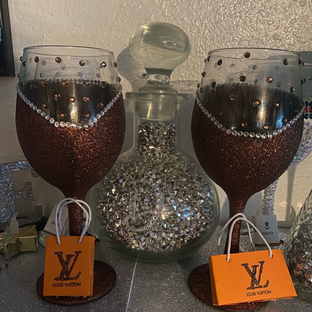 Inspired  wine 🍷 glasses😍